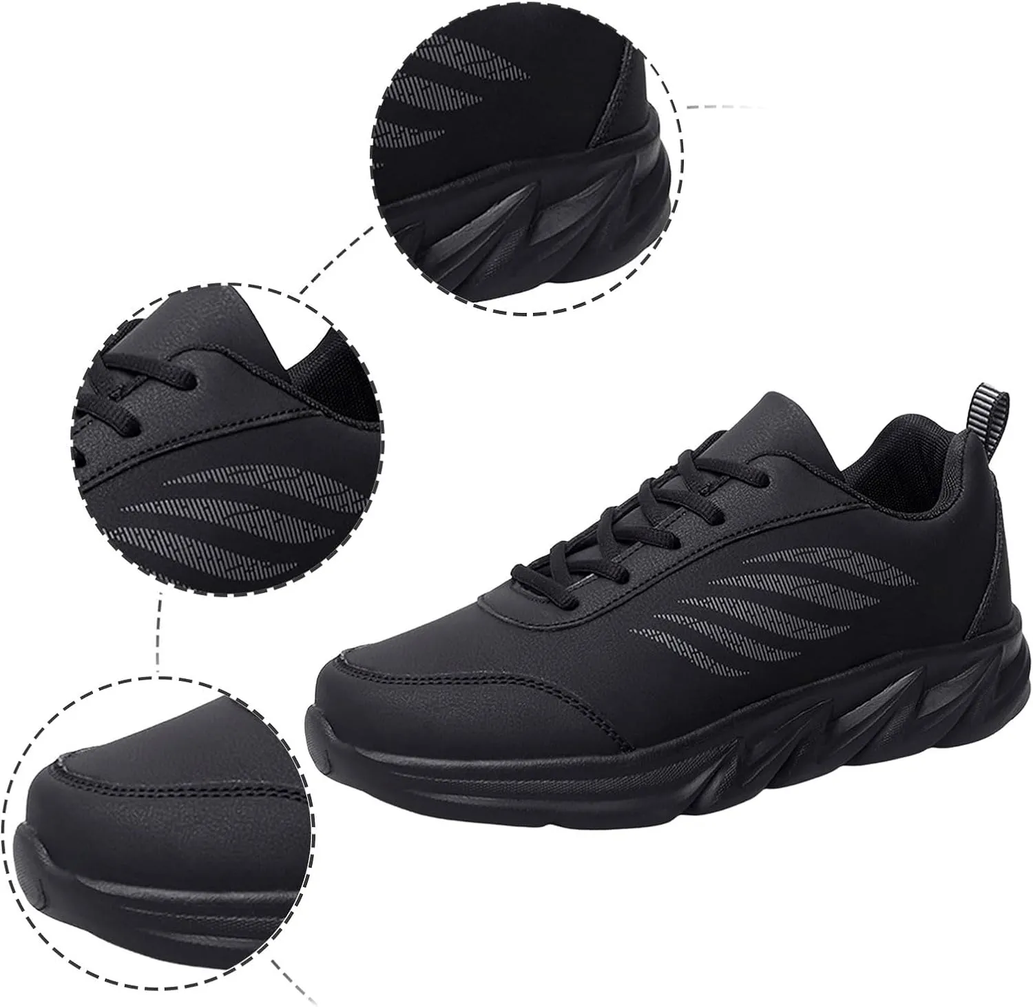 Arch Support Sports Shoes for Men Breathable Casual Comfortable Walking Sneaker Men's Breathable Barefoot Shoes