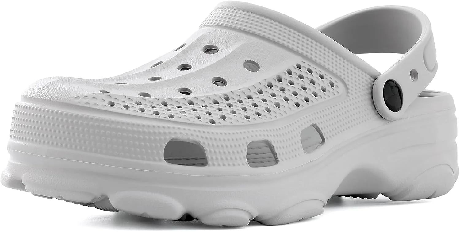 Beslip Womens Mens Garden Clogs Shoes with Arch Support Unisex Comfort Slip-on Sandals
