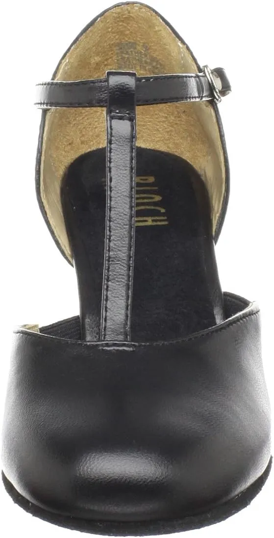 BLOCH Women's Cushioned Insole Suede Forefoot Outsole, Short Shank with an Elastic Panel, Superior Fit