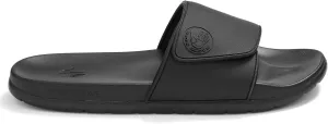 Body Glove Mens Slides, Cushioned Slide-on Sandal Slippers with Padded Adjustable Strap
