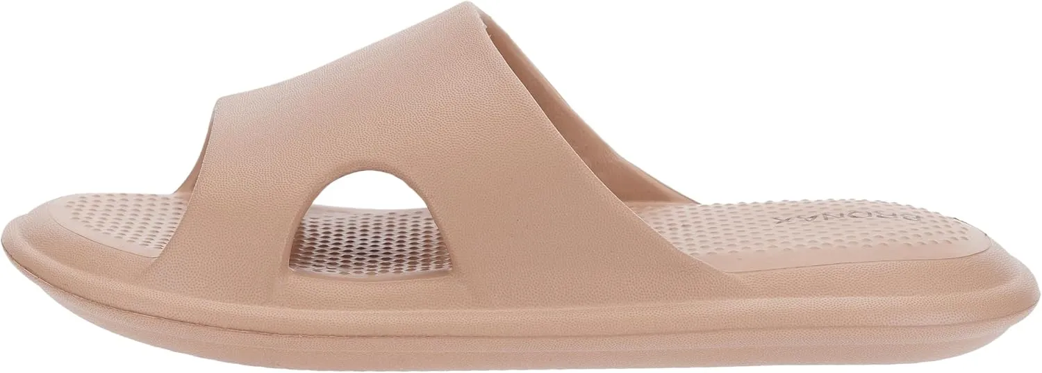 BRONAX House Slippers for Women and Mens | Quick Drying Shower Shoes | Cushioned Sole