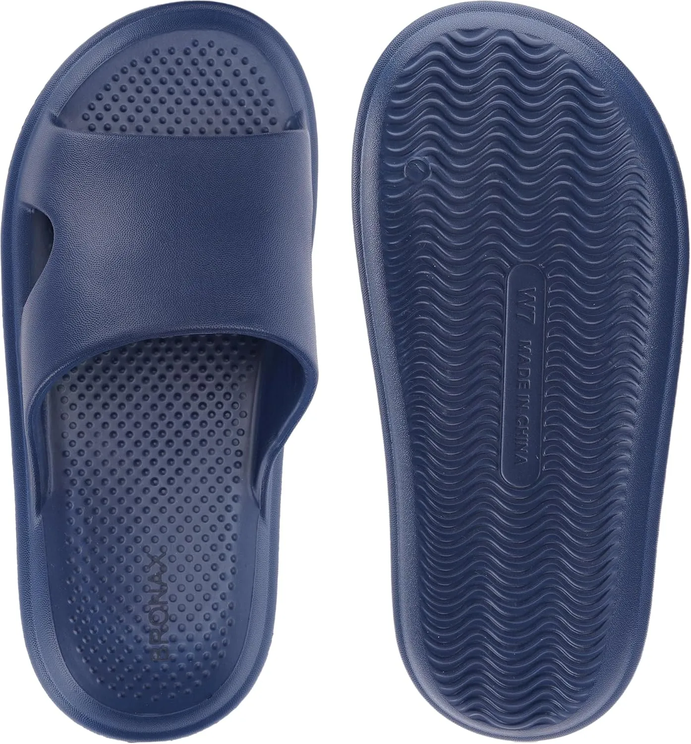 BRONAX House Slippers for Women and Mens | Quick Drying Shower Shoes | Cushioned Sole