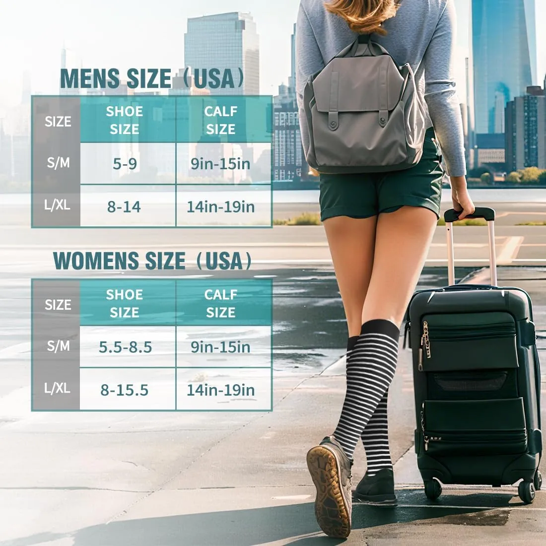 Copper Compression Socks for Women & Men (6 pairs) - Best Support for Nurses, Running, Hiking, Recovery