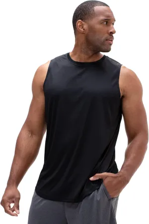 DEVOPS Men's Relaxed-Fit Workout Loungewear Gym Tank Top Sleeveless