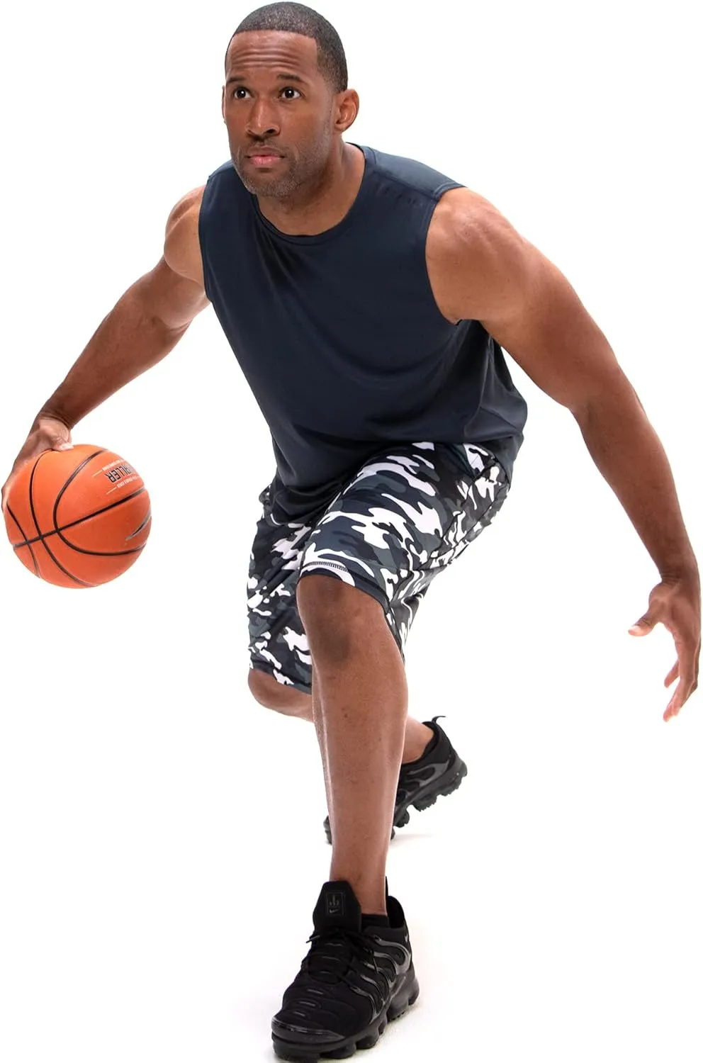 DEVOPS Men's Relaxed-Fit Workout Loungewear Gym Tank Top Sleeveless