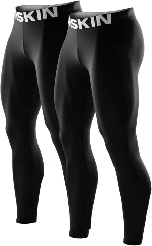 DRSKIN 5, 4, 3 or 1 Pack Men??s Compression Pants Tights Leggings Sports Baselayer Running Athletic Workout Active
