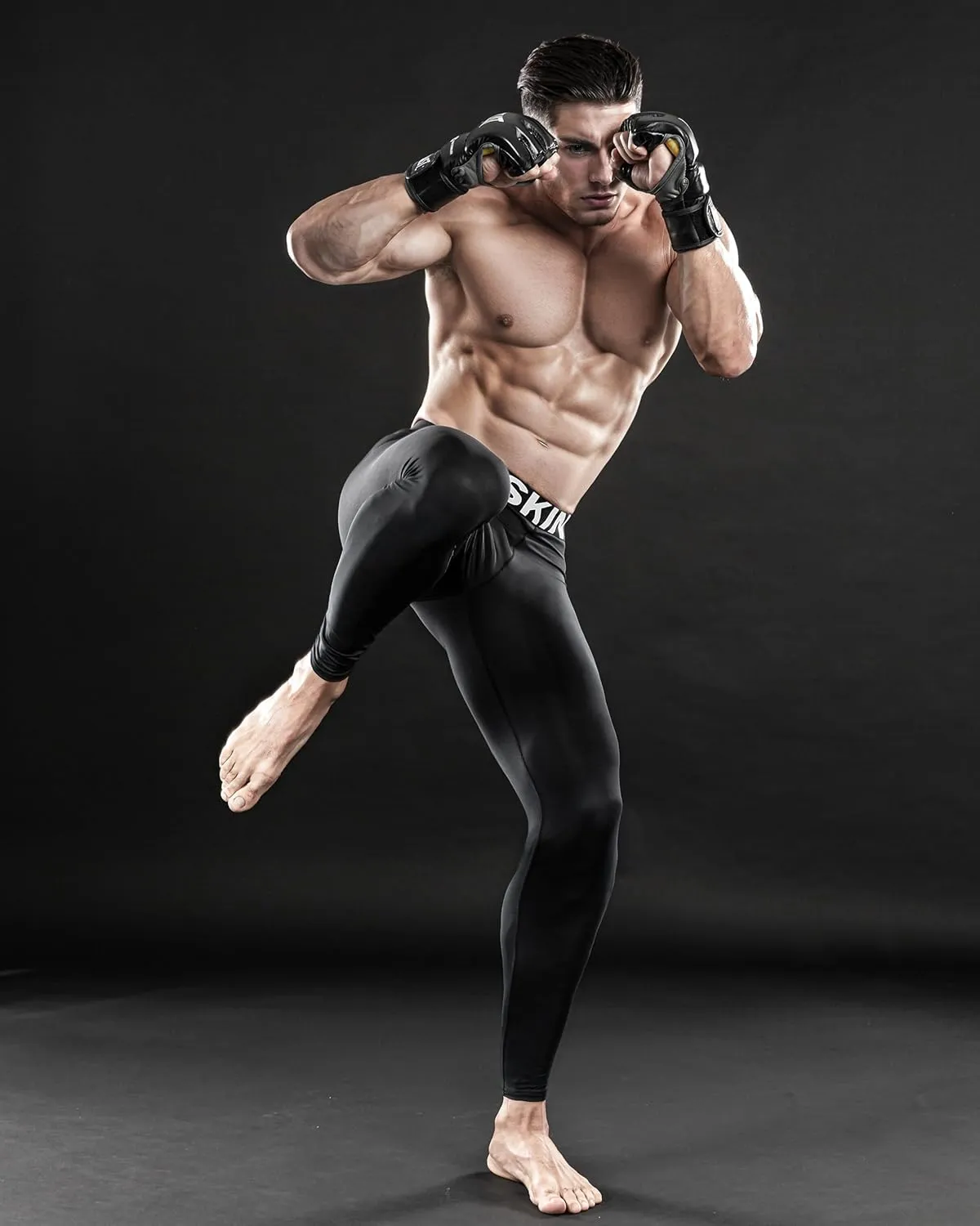 DRSKIN 5, 4, 3 or 1 Pack Men??s Compression Pants Tights Leggings Sports Baselayer Running Athletic Workout Active