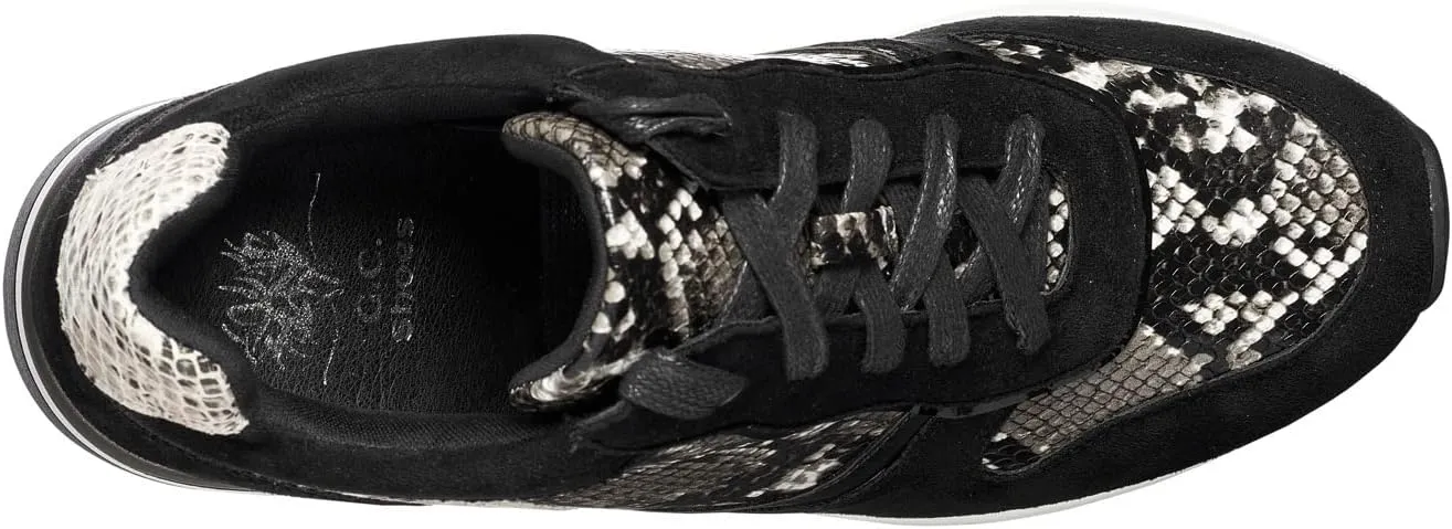 GC Shoes Low Top Fashion Wedge Sneakers for Women, Hidden Heel Sneaker Boots, Sporty Platform Bootie