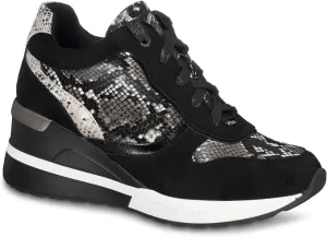 GC Shoes Low Top Fashion Wedge Sneakers for Women, Hidden Heel Sneaker Boots, Sporty Platform Bootie