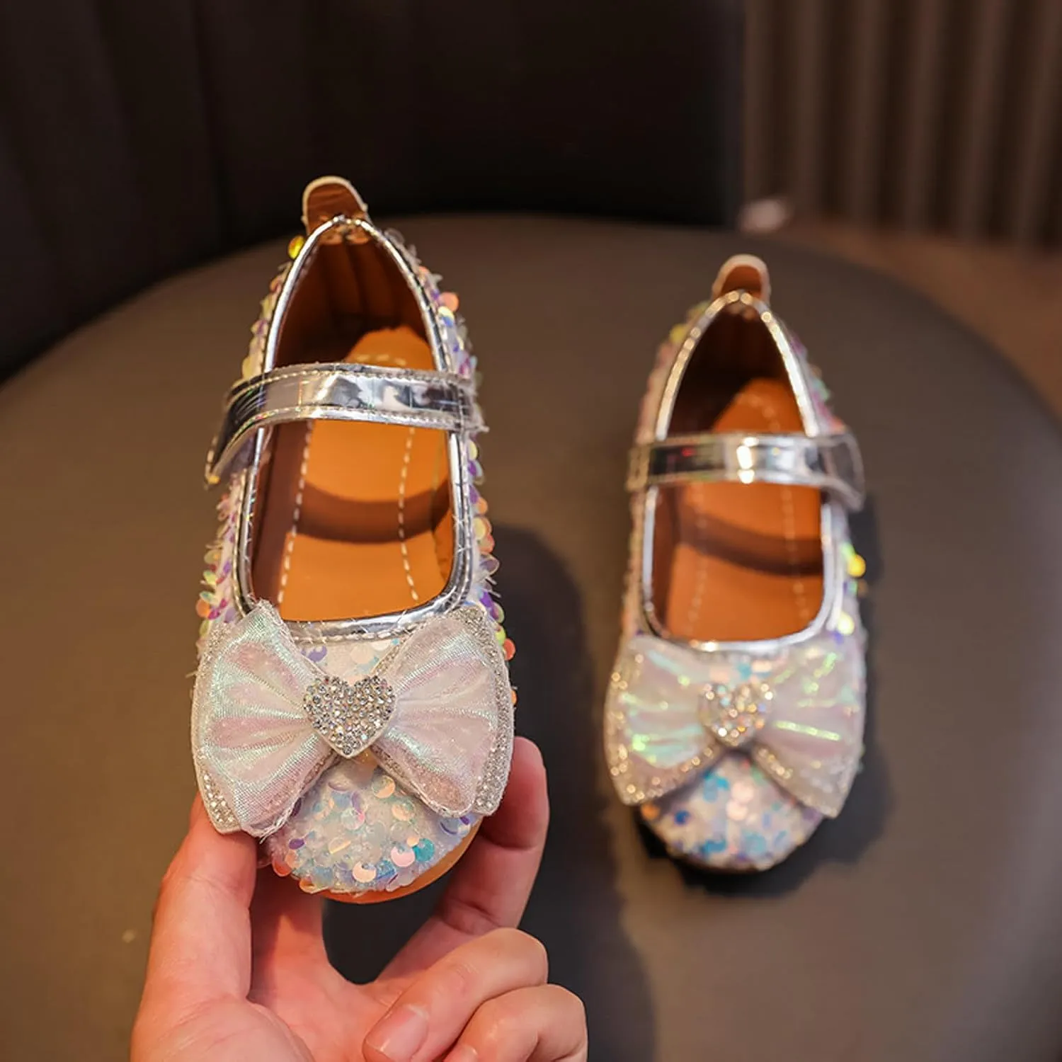 Girls Flat Dress Shoes School Oxfords Marry Jane Soft Sole PU Leather Newborn Infant First Walker Loafers Prewalker
