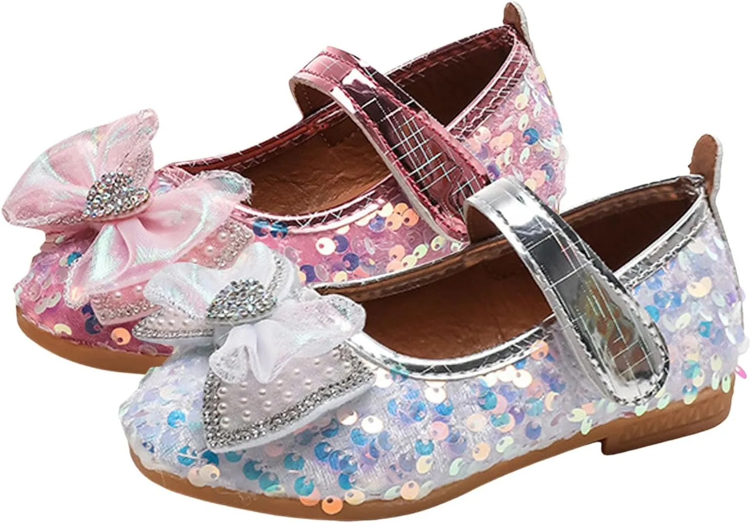 Girls Flat Dress Shoes School Oxfords Marry Jane Soft Sole PU Leather Newborn Infant First Walker Loafers Prewalker