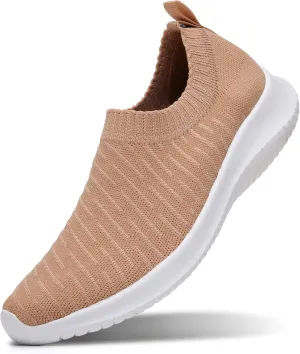 MAIITRIP Womens Comfort Elastic Sock Slip On Walking Lightweight Non-Slip Fall Shoes (Size:5.5-11)