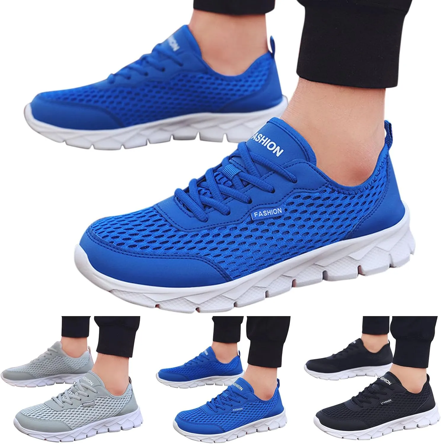 Men's Breathable Barefoot Shoes Lightweight Sport Gym Jogging Walking Sneaker Non Slip Work Sport Shoes for Men