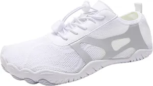 Men's Breathable Stretch Workout Shoes Outdoor Athletic Lace Up Hiking Shoe Arch Support Sports Shoes for Men