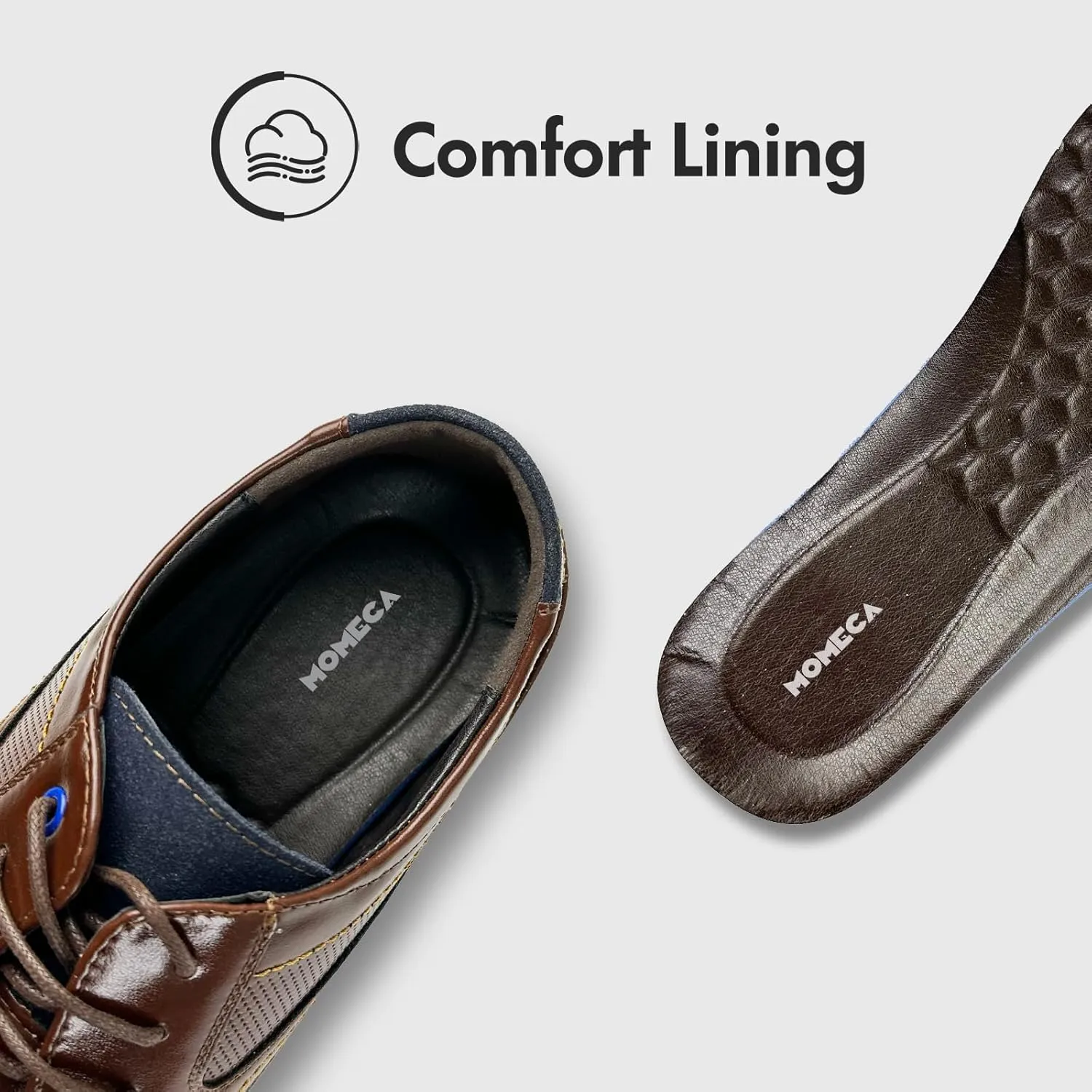 Mens Dress Shoes Casual Oxford Derby Orthopedic Leather Shoes Comfortable Walking Sneakers Business Office Loafers Work Flats