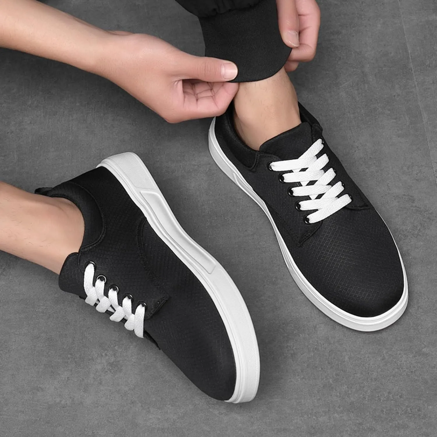 Men's Lightweight Non Slip Barefoot Shoes Lightweight Breathable Walking Shoe Gym Tennis Comfort Jogging Shoes