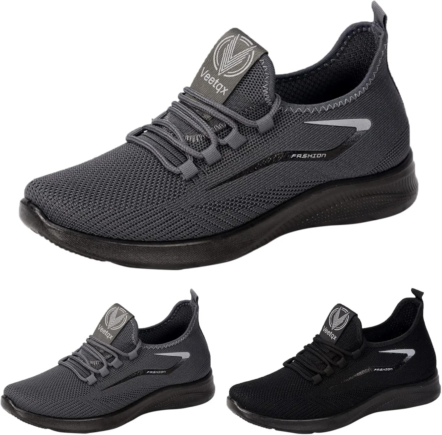 Men's Non Slip Tennis Sneakers Comfortable Breathable Lightweight Tennis Shoe Men's Sport Breathable Mesh Shoes