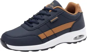 Non Slip Work Sport Shoes for Men Breathable Casual Comfortable Walking Sneaker Lightweight Work Shoes for Men
