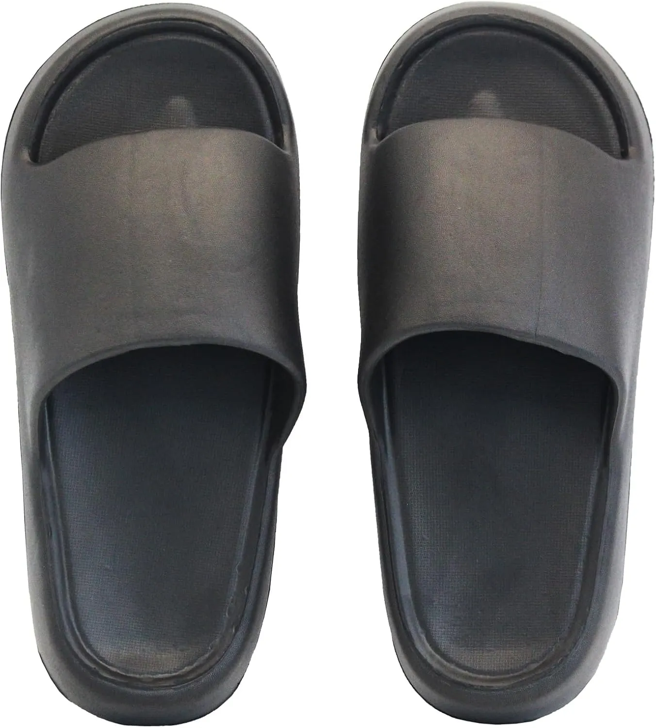 Pillow Slippers for Women and Men, House Cloud Slides Shower Sandals, Cushioned Thick Soft Sole Quick Dry Home Shoes