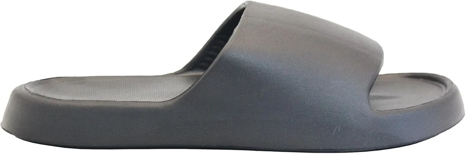 Pillow Slippers for Women and Men, House Cloud Slides Shower Sandals, Cushioned Thick Soft Sole Quick Dry Home Shoes