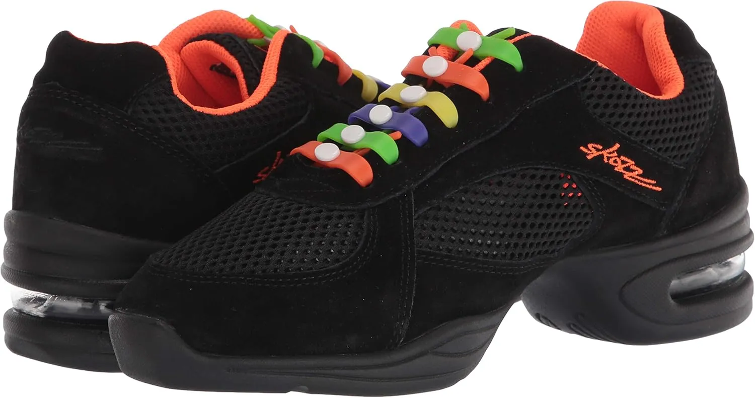Skazz by Sansha Women's Dance Studio Exercise Sneakers Mesh Suede Rubber Split-Sole Haley (US 4.5 / Skazz 04 M)