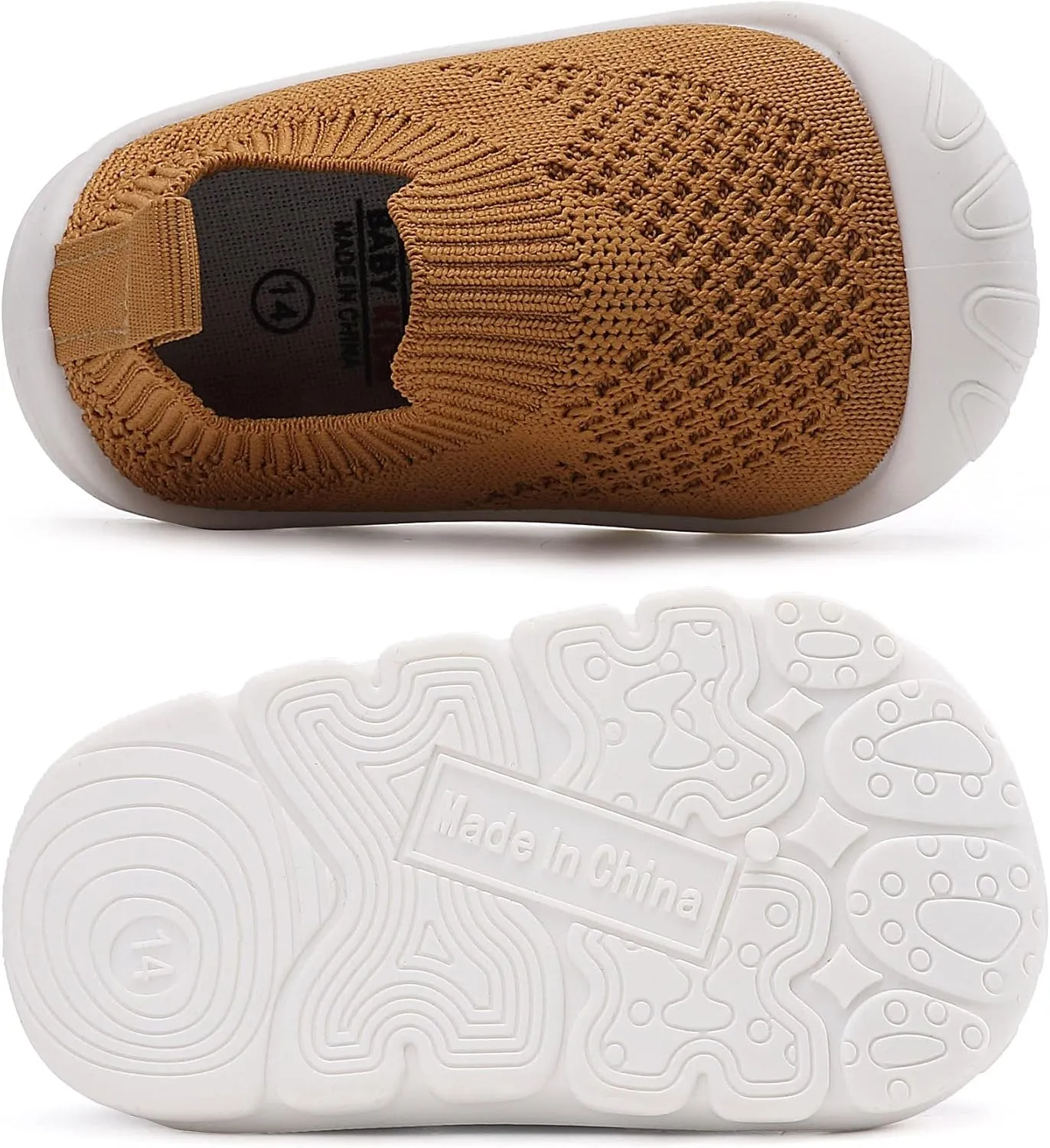 Toddler Baby Boy Girl Shoes Kids Breathable Sneakers Tennis Shoes 6-36 Months Infant Slip on Shoes