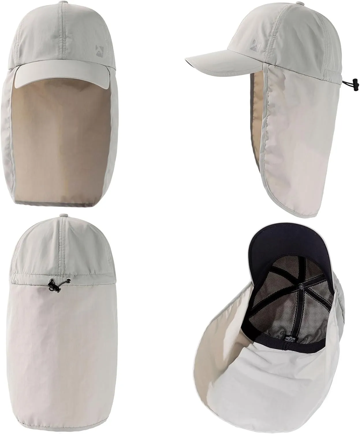 TOP-EX L/XL/XXL UV50  Waterproof Neck Flap Baseball Sun Cap